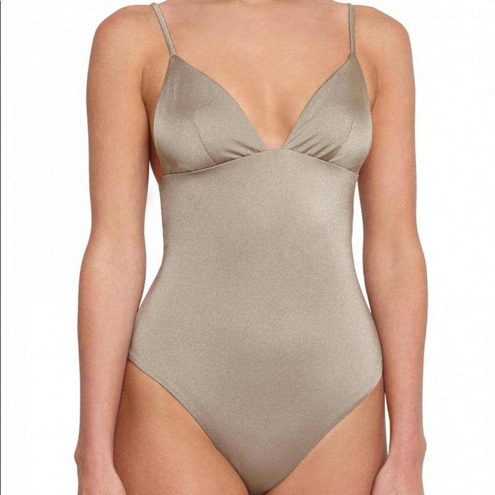 Eberjey one piece metallic swimsuit